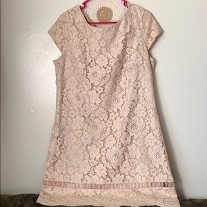 Cream Cocktail Dress